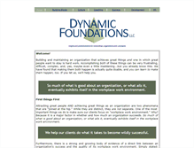 Tablet Screenshot of dynamicfoundations.com